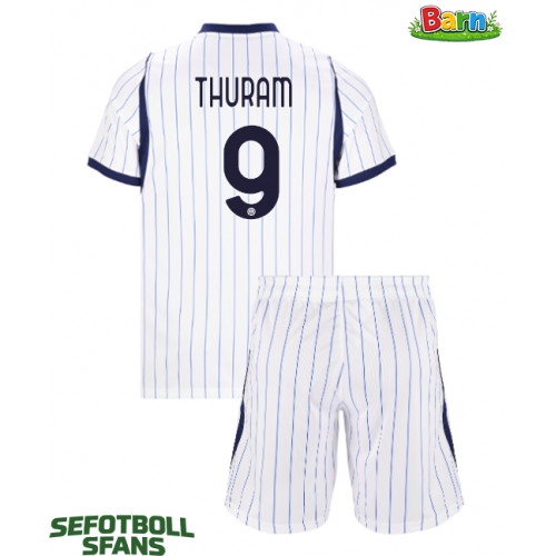 Inter Milan Marcus Thuram #9 Bortaställ Barn 2026-27 Kortärmad (+ Korta byxor)